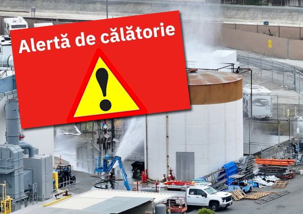 Alertă de călătorie pentru SUA, California / EVACUARE OBLIGATORIE ca urmare a unei scurgeri de substanțe chimice