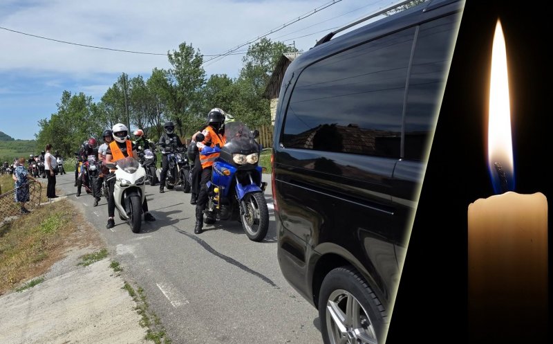 Ce mesaj a transmis Comunitatea Moto Cluj pentru șoferi după înmormântarea motociclistului strivit de o autoutlitară pe strada Făgetului din Cluj-Napoca
