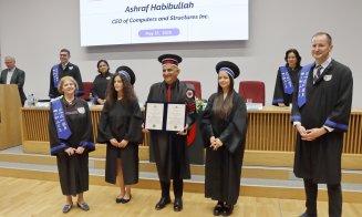 Inginerul din spatele programelor care proiectează clădiri în toată lumea, premiat la Cluj. UTCN i-a acordat titlul de Doctor Honoris Causa lui Ashraf Habibullah