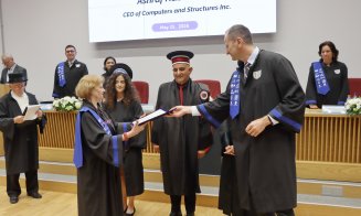 Inginerul din spatele programelor care proiectează clădiri în toată lumea, premiat la Cluj. UTCN i-a acordat titlul de Doctor Honoris Causa lui Ashraf