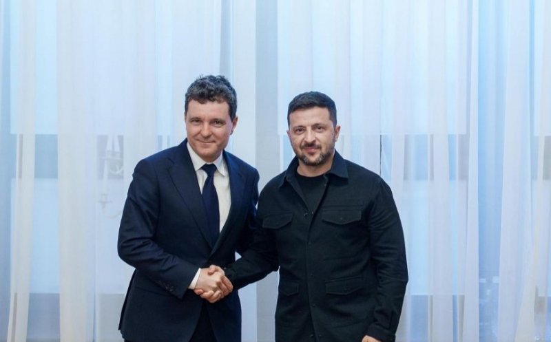Zelenski, după ce a discutat cu Nicușor Dan: „Ucraina este pregătită să apere România”