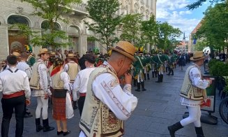 Parada Jubileului a adus spiritul din Köln în centrul Clujului. 50 de ani de parteneriat, celebrați prin muzică, dans și tradiții