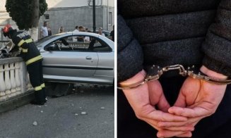 Accidentul de la Dej: Șoferul rupt de beat a fost reținut de polțiști