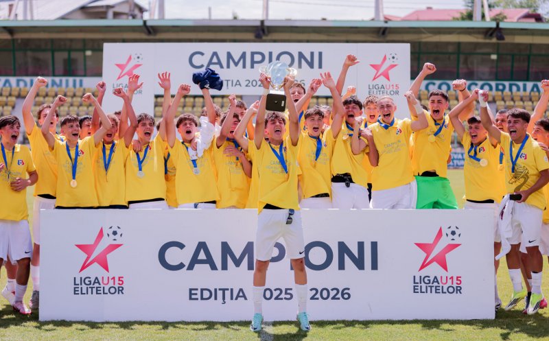 Puștii de la CFR Cluj au devenit campioni în Liga Elitelor U15 după ce au învins FCSB în finală