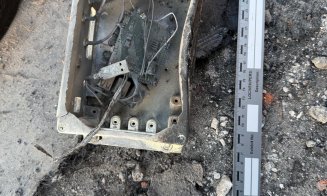 MApN: Drona căzută pe blocul din Galați era de fabricație rusească și cu întrebuințare unică (kamikaze) / 30 kg de explozibil