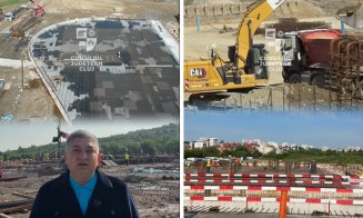 Avansează lucrările la Spitalul Pediatric Monobloc. Tișe: „Ne bucurăm că a intrat în linie dreaptă” / VIDEO de pe șantier