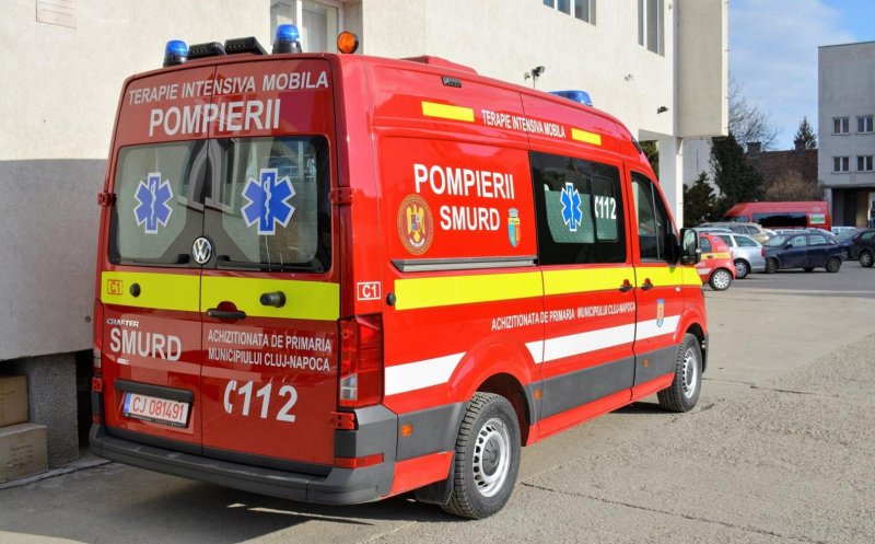 Accident rutier în Cluj-Napoca: trei răniți, printre care doi minori