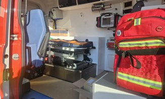 Comuna din Cluj care și-a achiziționat o nouă ambulanță SMURD. A fost predată centrului local