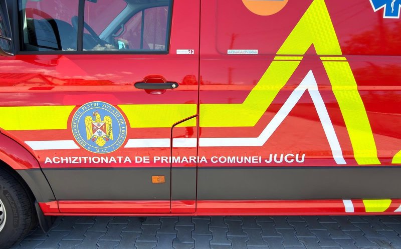 Intervenții mai rapide în situații de urgență: Jucu are o nouă ambulanță SMURD