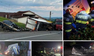 Tragedie pe "Drumul Morții” Cluj–Oradea: O clujeancă a murit după impactul devastator dintre un TIR, o cisternă și două autoturisme