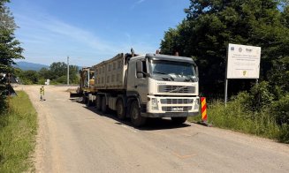 Continuă reparațiile pe drumurile județene din Cluj. Ultimul intrat pe listă