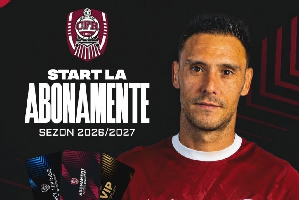 CFR Cluj a dat startul campaniei de abonare pentru sezonul 2026-2027