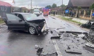 Cum s-a produs accidentul GRAV din Gârbău cu victime încarcerate / Șofer băut și cu permisul suspendat