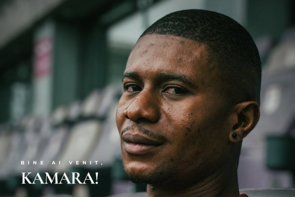 Încă o plecare de la CFR Cluj. Mohamed Kamara, prezentat oficial de Rapid