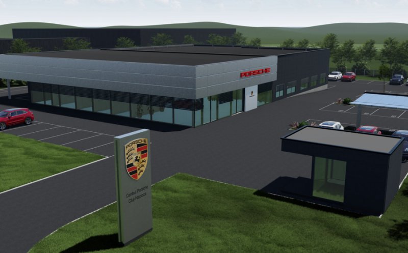 Transilvania, noul punct strategic Porsche: Se construiește un centru modern de vânzări și service în Cluj-Napoca / Investiție de 5 milioane de euro