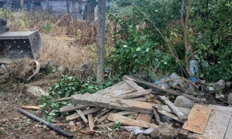 Unde se mai demolează garaje private amplasate pe domeniul public în Cluj