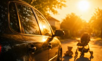 Doi copii găsiți morți într-o mașină parcată, în plină caniculă. Temperaturile au depășit 40 de grade Celsius