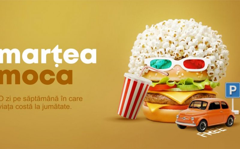 Marțea, pauza de care ai nevoie, la Iulius Mall Cluj: oferte în food court, filme la preț redus și beneficii la cumpărături