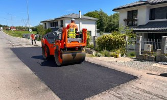 Un nou drum județean din Cluj a intrat în reparații