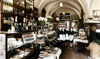 Vechiul Cluj - Cofetăria Fabian de pe strada Memorandumului