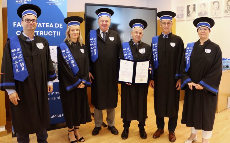 UTCN celebrează excelența academică. Un reputat expert mondial în motoare electrice a fost distins cu titlul de Doctor Honoris Causa