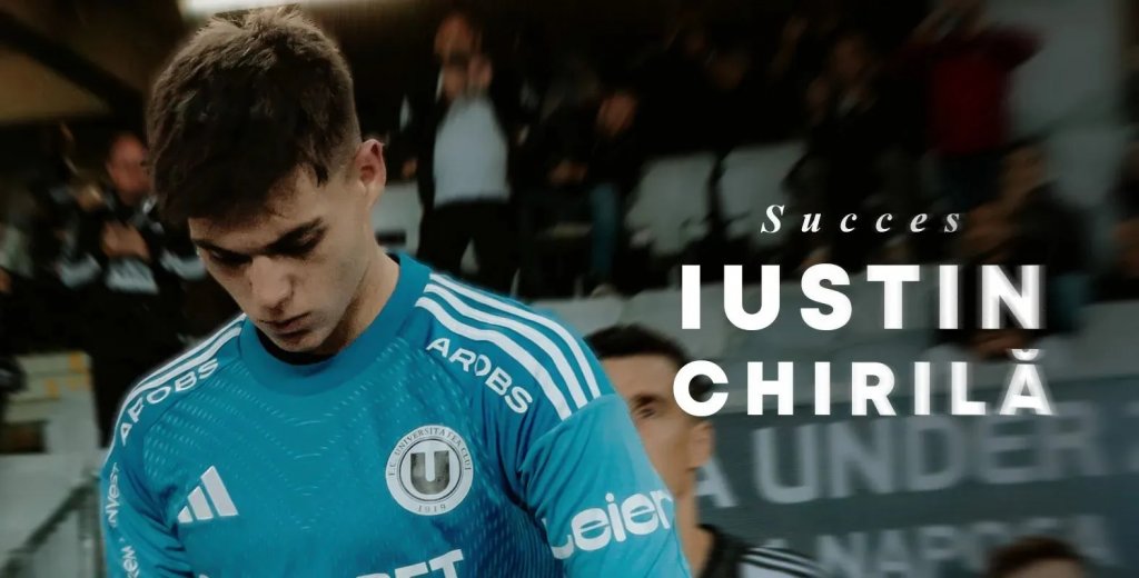 Iustin Chirilă, împrumutat de "U" Cluj. Unde va juca portarul în sezonul următor