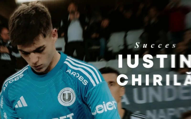 Iustin Chirilă, împrumutat de "U" Cluj. Unde va juca portarul în sezonul următor