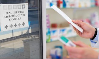 CANICULĂ la Cluj! LISTA farmaciilor din Cluj cu puncte de prim-ajutor/ Recomandările specialiștilor pentru această perioadă