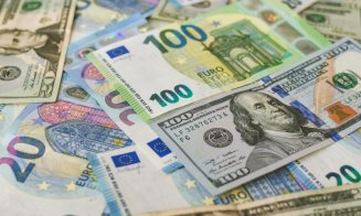 Curs valutar 25 iunie: Euro scade. Cum stau dolarul și aurul