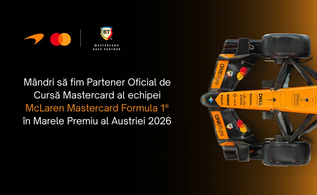 De la Cluj la Formula 1: BT marchează un nou moment al parteneriatului cu McLaren