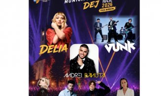 Delia, Vunk și ADDA urcă pe scenă la Dej! Trei zile de concerte, tradiții și spectacole la Zilele Municipiului 2026
