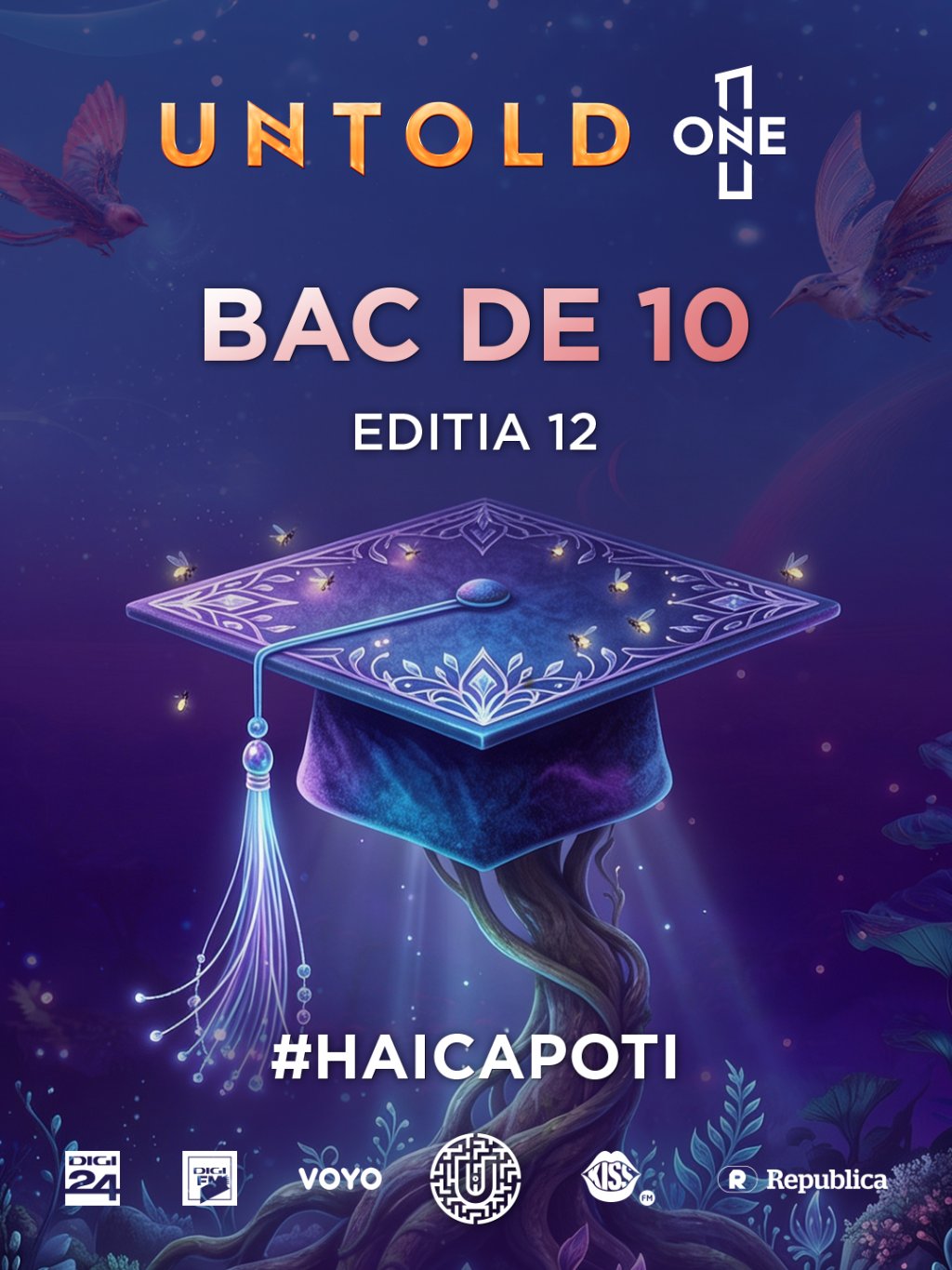Ai luat 10 la BAC? UNTOLD te premiază cu acces gratuit la festival!