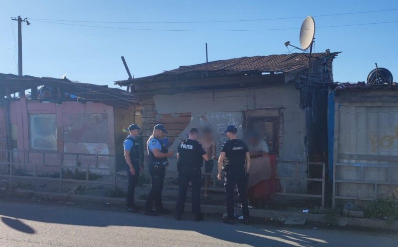 Polițiștii au făcut razie în ghetoul Clujului. Peste 300 de persoane vizate și 20 de mașini verificate