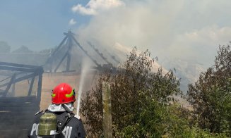 Incendiu izbucnit într-o gospodărie din Călățele