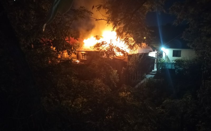 Incendiu într-o gospodărie din Turda