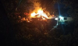 Incendiu într-o gospodărie din Turda