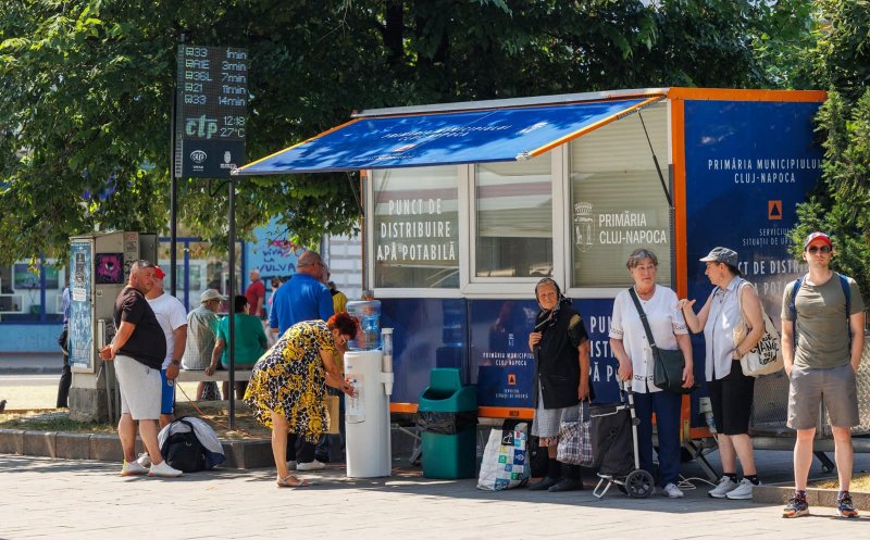 Avertizare COD ROȘU de caniculă la Cluj. Măsuri de ajutor luate de Primăria Cluj-Napoca