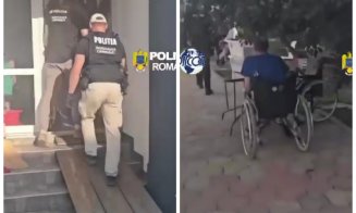 Sute de persoane cu dizabilități, ținute în condiții inumane. Polițiști, medici legiști și jandarmi din Cluj, mobilizați la operațiunea DIICOT