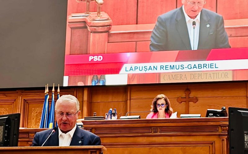 Remus Lăpușan, apel în Parlament: „România are nevoie de stabilitate, nu de jocuri politice și lecții false de europenism”