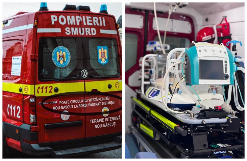 De ce o ambulanță SMURD cu girofarul pornit merge încet pe străzile din Cluj: explicația din spatele misiunii i-a surprins pe șoferi. "Vă rog să înțelegeți..."