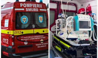 De ce o ambulanță SMURD cu girofarul pornit merge încet pe străzile din Cluj: explicația din spatele misiunii i-a surprins pe șoferi. "Vă rog să înțelegeți..."