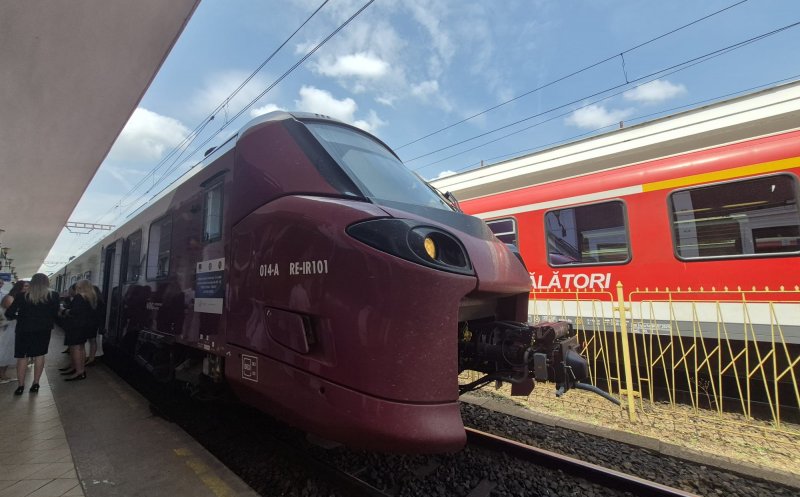 De la Cluj la București cu noile trenuri electrice Alstom: Interregional Călători lansează prima cursă. VEZI cum arată