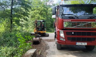 Drumul care leagă Clujul de Sălaj intră în reabilitare. Au început lucrările pe DJ 103C