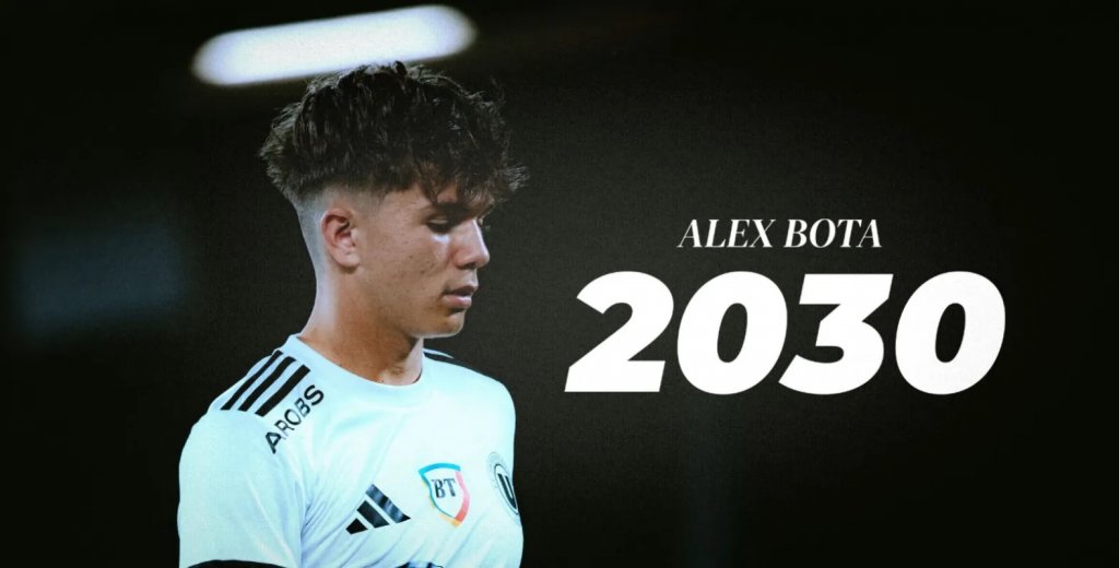 Împrumutat de "U" la FC Bihor, Alex Bota a semnat un nou contract cu echipa clujeană