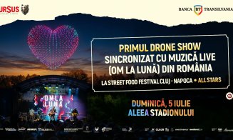  Duminică, la Street FOOD Festival Cluj-Napoca - show de drone în premieră națională 