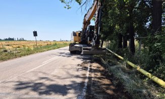 Reparații pe un drum județean extrem de circulat din Cluj. Se lucrează pe 20 de km