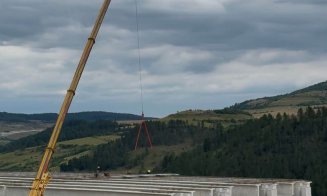 Prefectul Clujului, în vizită pe A3, pe un tronson ce va fi finalizat până la finele lui 2026