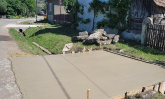 Lucrări finalizate pe un drum județean din Cluj. S-au realizat și accese la proprietăți