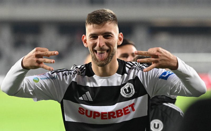 Conducerea ”U” Cluj, anunț despre Jovo Lukic, imediat după 0-0 cu Dinamo Kiev
