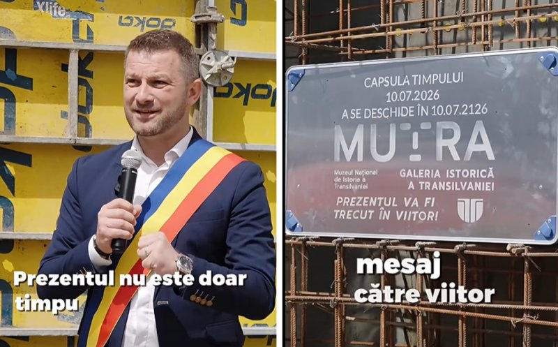Capsulă a timpului la viitorul Muzeu al Floreștiului. Primarul: „Viitorul are întotdeauna darul de a ne surprinde”